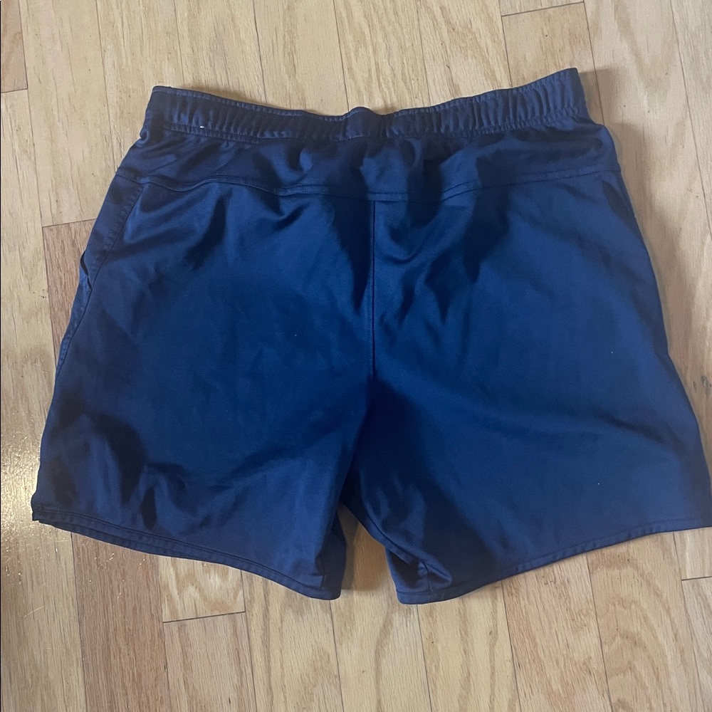 Navy Blue Nike dri-fit men’s Athletic Shorts size large - Picture 4 of 6